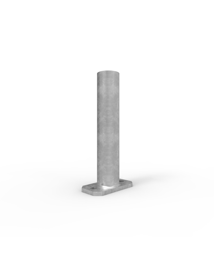 Ball Fence Adjustable Foot Inline Galvanised Barrier