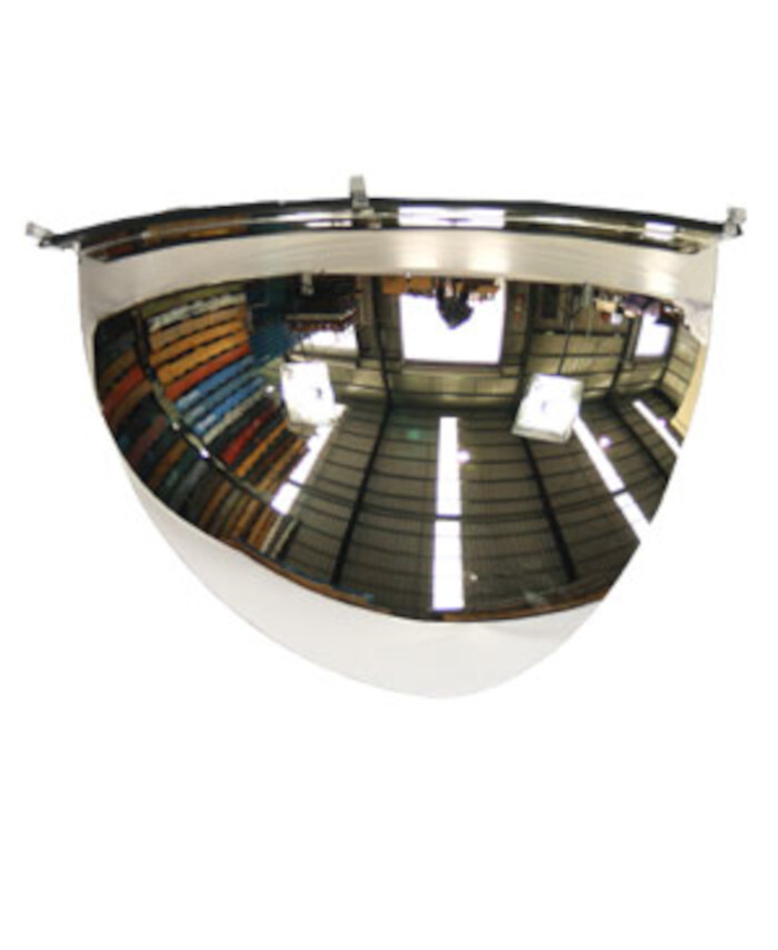 Convex Mirror Corner Dome 600mm Indoor - Barrier