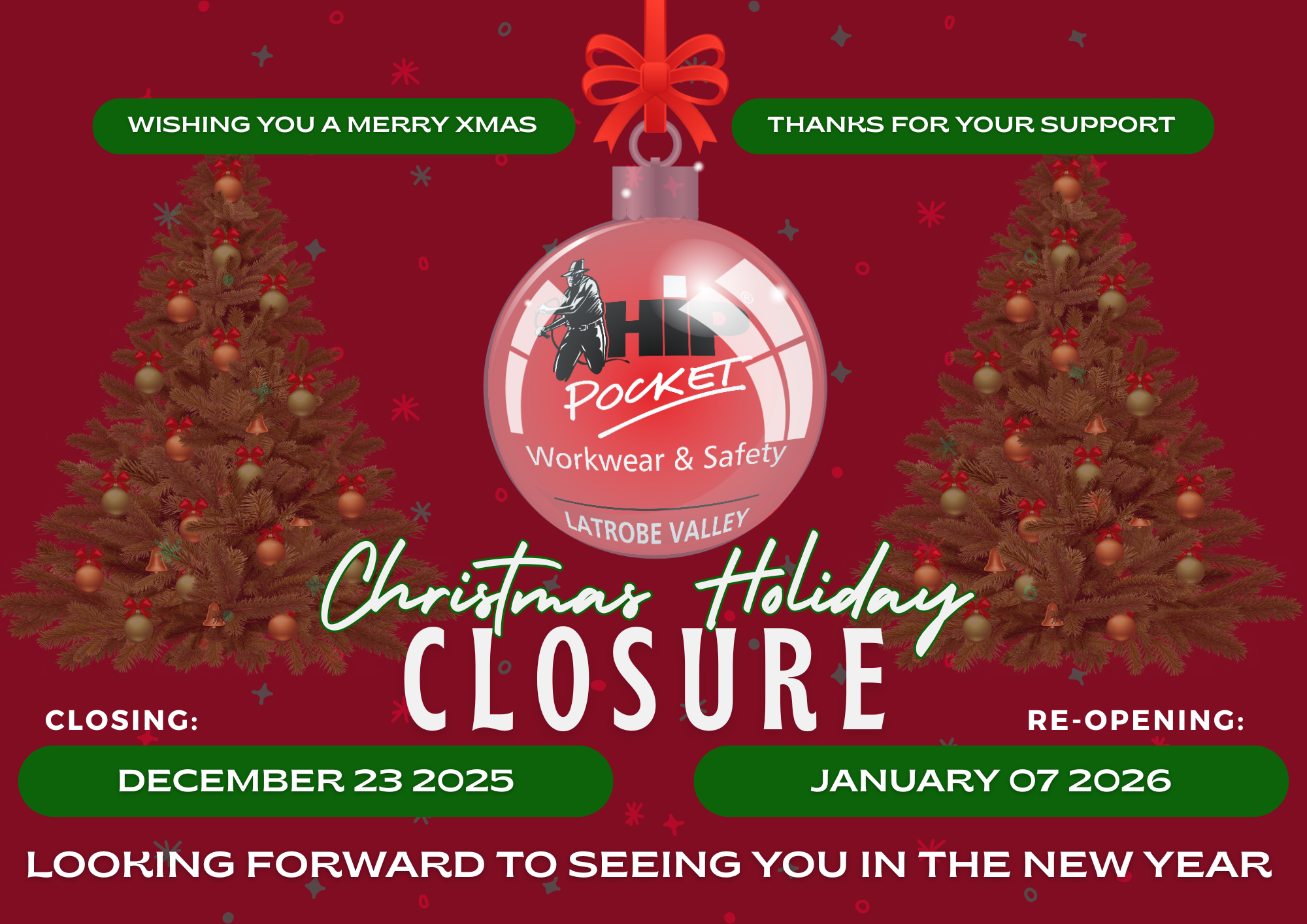 Christmas Holiday 2025 - Mobile