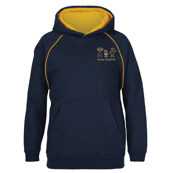 WORKWEAR, SAFETY & CORPORATE CLOTHING SPECIALISTS JB's CONTRAST FLEECY HOODIE