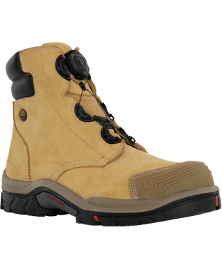 WORKWEAR, SAFETY & CORPORATE CLOTHING SPECIALISTS Bata Ranger Boa Ultra Nubuck Safety Boot - Wheat - 3