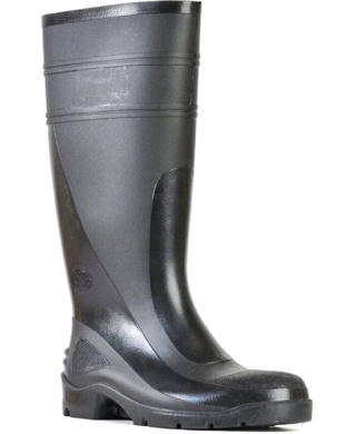WORKWEAR, SAFETY & CORPORATE CLOTHING SPECIALISTS Utility Gumboots - Utility 400 - Black PVC 400mm Non Safety Gumboot