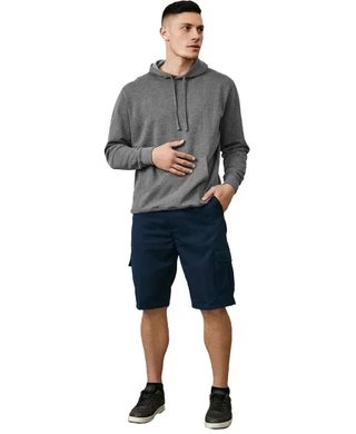WORKWEAR, SAFETY & CORPORATE CLOTHING SPECIALISTS Mens Detroit Short Stout-Navy-107S