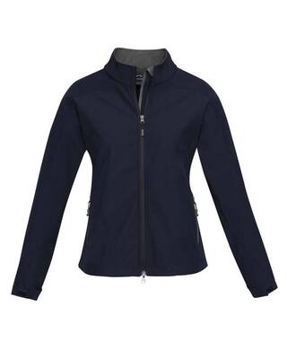 WORKWEAR, SAFETY & CORPORATE CLOTHING SPECIALISTS Geneva Ladies Softshell Jacket-Navy / Graphite-2XL