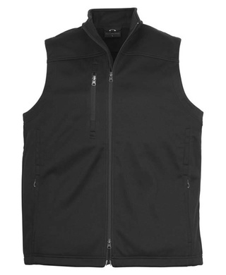 WORKWEAR, SAFETY & CORPORATE CLOTHING SPECIALISTS Mens Biz Tech Soft Shell Vest