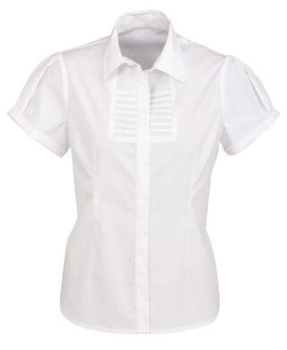 WORKWEAR, SAFETY & CORPORATE CLOTHING SPECIALISTS Berlin Ladies Shirt - Short Sleeve