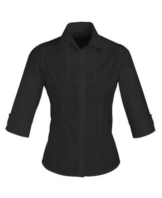 WORKWEAR, SAFETY & CORPORATE CLOTHING SPECIALISTS - Berlin Ladies Shirt - 3/4 Sleeve