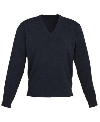 WORKWEAR, SAFETY & CORPORATE CLOTHING SPECIALISTS V-Neck L/S Wool Pullover