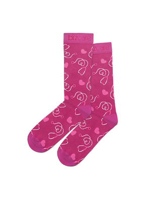 WORKWEAR, SAFETY & CORPORATE CLOTHING SPECIALISTS - PINK RIBBON U Comfort Socks