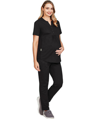 WORKWEAR, SAFETY & CORPORATE CLOTHING SPECIALISTS - Rose Womens Maternity Scrub Pant