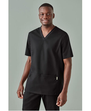 WORKWEAR, SAFETY & CORPORATE CLOTHING SPECIALISTS - Riley Mens V-Neck Scrub Top