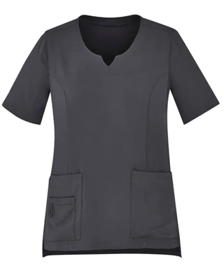 WORKWEAR, SAFETY & CORPORATE CLOTHING SPECIALISTS - Avery Womens Round Neck Scrub Top