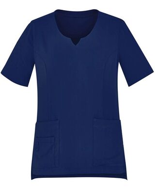 WORKWEAR, SAFETY & CORPORATE CLOTHING SPECIALISTS Avery Womens Round Neck Scrub Top