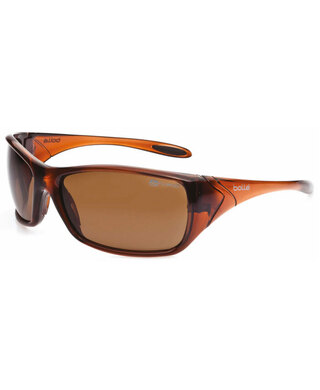 WORKWEAR, SAFETY & CORPORATE CLOTHING SPECIALISTS - VOODOO Brown Polarised Lens - Soft Drawstring Pouch - Spectacles