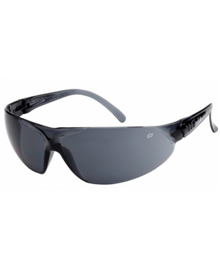 WORKWEAR, SAFETY & CORPORATE CLOTHING SPECIALISTS HURRICANE Black Frame AS/AF Smoke Lens - Spectacles