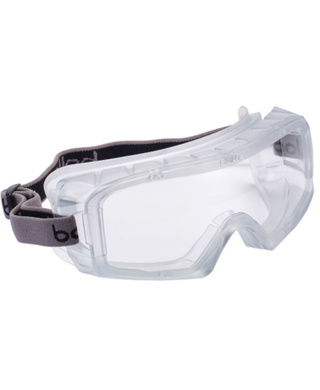 WORKWEAR, SAFETY & CORPORATE CLOTHING SPECIALISTS COVERALL 3 AS/AF Clear Lens - Indirect Vents Top/Bottom - Goggles