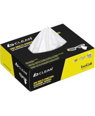 WORKWEAR, SAFETY & CORPORATE CLOTHING SPECIALISTS B-Clean B401 200 multi-function dry cleaning tissues for B400/B600