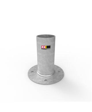 WORKWEAR, SAFETY & CORPORATE CLOTHING SPECIALISTS - Cam-lok Removable Bollard 90mm Holder - Surface Mounted