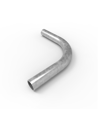 WORKWEAR, SAFETY & CORPORATE CLOTHING SPECIALISTS - Ball Fence Handrail Bend 32NB 90 Degree - Galvanised