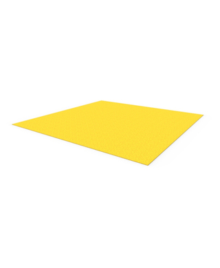 WORKWEAR, SAFETY & CORPORATE CLOTHING SPECIALISTS - Anti-Slip Floor Plate 1200 x 1200mm - FRP Yellow