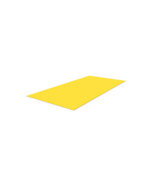 WORKWEAR, SAFETY & CORPORATE CLOTHING SPECIALISTS - Anti-Slip Floor Plate 600 x 1200mm - FRP Yellow