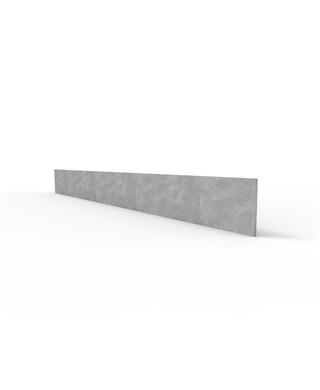 WORKWEAR, SAFETY & CORPORATE CLOTHING SPECIALISTS - Ball Fence Toe Board 100 x 6mm x 6m - Galvanised