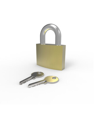 WORKWEAR, SAFETY & CORPORATE CLOTHING SPECIALISTS - Padlock - Standard Duty 40mm - Keyed Alike