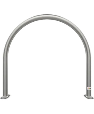 WORKWEAR, SAFETY & CORPORATE CLOTHING SPECIALISTS - Bike Rail - Style 3 Surface Mounted 316 Stainless Steel