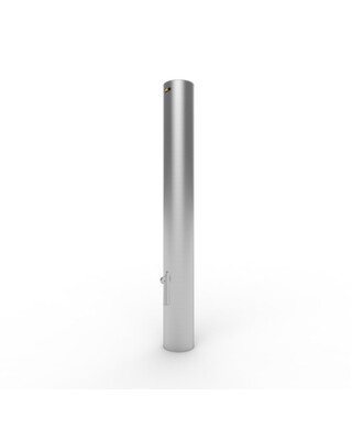 WORKWEAR, SAFETY & CORPORATE CLOTHING SPECIALISTS - Sleeve-lok Removable Bollard 140mm - 316 Stainless Steel