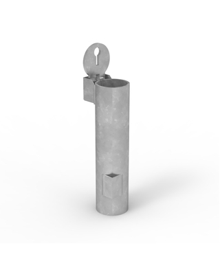 WORKWEAR, SAFETY & CORPORATE CLOTHING SPECIALISTS - Sleeve-lok Removable Bollard 63mm New Concrete Sleeve