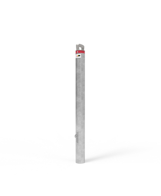 WORKWEAR, SAFETY & CORPORATE CLOTHING SPECIALISTS - Sleeve-lok Removable Bollard 90mm - Galvanised