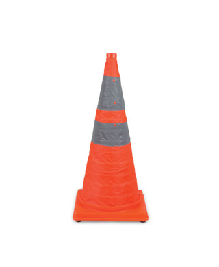 WORKWEAR, SAFETY & CORPORATE CLOTHING SPECIALISTS - Traffic Cone - 450mm Collapsible