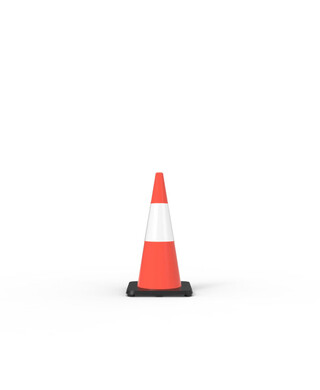 WORKWEAR, SAFETY & CORPORATE CLOTHING SPECIALISTS - Traffic Cone - 450mm Reflective