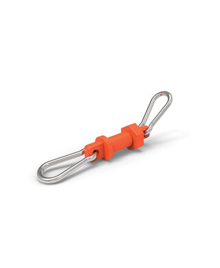 WORKWEAR, SAFETY & CORPORATE CLOTHING SPECIALISTS - Eye Nut Chain Link for T-Top Bollards pack of 10