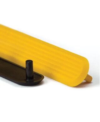 WORKWEAR, SAFETY & CORPORATE CLOTHING SPECIALISTS - Directional Tactile Bar Pack of 20 - Yellow TPU