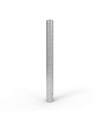 WORKWEAR, SAFETY & CORPORATE CLOTHING SPECIALISTS - Bollard 114mm Below Ground Economy - Galvanised