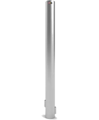 WORKWEAR, SAFETY & CORPORATE CLOTHING SPECIALISTS - Bollard 140mm Below Ground - Galvanised and Custom Colour