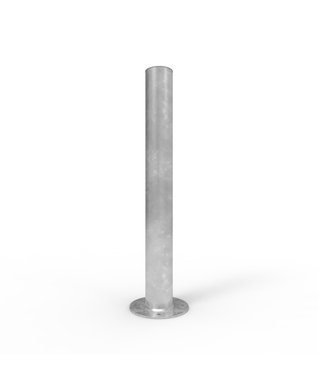 WORKWEAR, SAFETY & CORPORATE CLOTHING SPECIALISTS - Bollard 140mm Surface Mounted - Galvanised