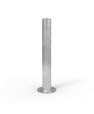 WORKWEAR, SAFETY & CORPORATE CLOTHING SPECIALISTS - Bollard 165mm Surface Mounted - Galvanised