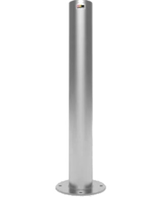 WORKWEAR, SAFETY & CORPORATE CLOTHING SPECIALISTS - Bollard 168mm Surface Mounted - 316 Stainless Steel