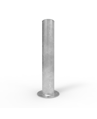 WORKWEAR, SAFETY & CORPORATE CLOTHING SPECIALISTS - Bollard 220mm Surface Mounted - Galvanised