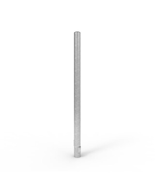 WORKWEAR, SAFETY & CORPORATE CLOTHING SPECIALISTS - Bollard 63mm Below Ground Economy - Galvanised