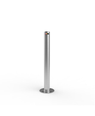 WORKWEAR, SAFETY & CORPORATE CLOTHING SPECIALISTS - Stainless Steel Bollards - Bollard 90mm Surface Mounted - 316 Stainless Steel