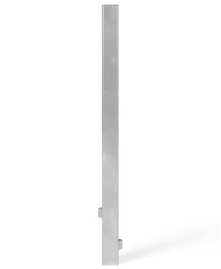 WORKWEAR, SAFETY & CORPORATE CLOTHING SPECIALISTS - Bollard 90mm Square Below Ground - Galvanised and Custom Colour