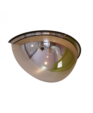 WORKWEAR, SAFETY & CORPORATE CLOTHING SPECIALISTS - Convex Mirror Half Dome 1000mm Indoor