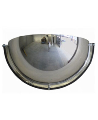 WORKWEAR, SAFETY & CORPORATE CLOTHING SPECIALISTS - Convex Mirror Half Dome 600mm Indoor