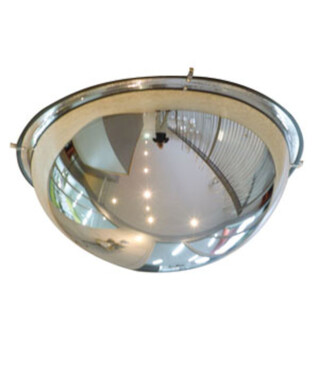 WORKWEAR, SAFETY & CORPORATE CLOTHING SPECIALISTS - Convex Mirror Ceiling Dome 600mm Indoor