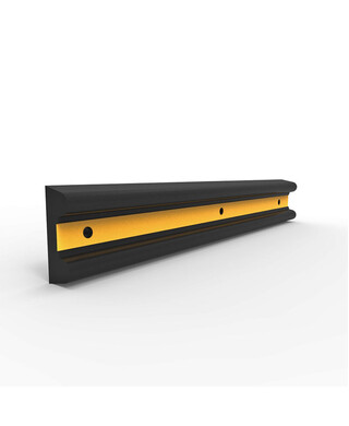 WORKWEAR, SAFETY & CORPORATE CLOTHING SPECIALISTS - Dock Bumper B-section Rubber 55 x 160 x 1000mm