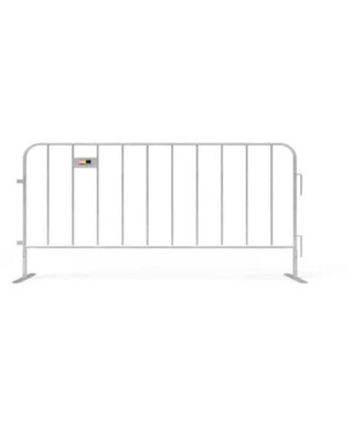 WORKWEAR, SAFETY & CORPORATE CLOTHING SPECIALISTS - Standard Event Fence 2200mm Long - Galvanised