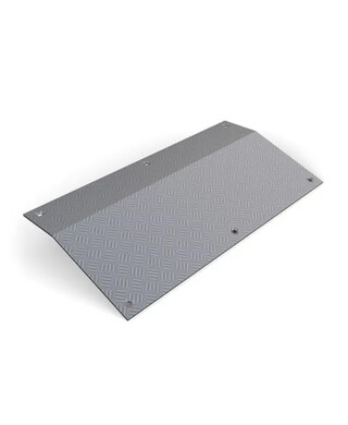 WORKWEAR, SAFETY & CORPORATE CLOTHING SPECIALISTS - Kerb Plate 415mm x 800mm - Galvanised